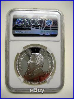 2018 South Africa Silver Krugerrand PROOF NGC PF70 withOGP & LOW COA #262