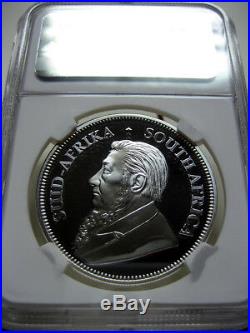 2018 South Africa Silver Krugerrand PROOF NGC PF70 withOGP & LOW COA #262