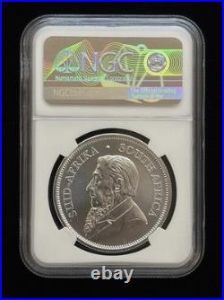 2018 South Africa Silver Rand Krugerrand First Releases MS 70 NGC