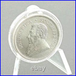 2018 South African Krugerrand 1oz. 999 Fine Silver Semi-Key Date In Capsule BU