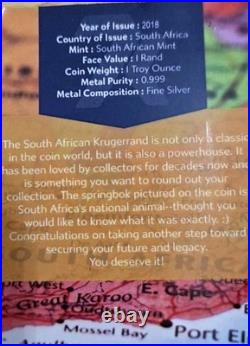 2018 South African Krugerrand First Week Struck MS70 PCGS? 7K Series