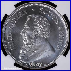 2019 1R South Africa Silver Krugerrand NGC MS 70 FDOP