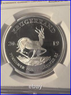 2019 Silver Krugerrand Pf69 Ngc South Africa 1 Rand 1 Oz Proof Rare 2019 Silver Krugerrand Pf69 Ngc South Africa 1 Rand 1 Oz Proof Rare