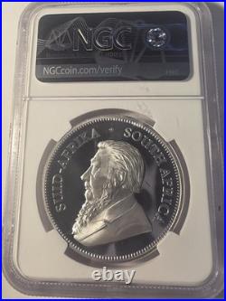 2019 Silver Krugerrand Pf69 Ngc South Africa 1 Rand 1 Oz Proof Rare