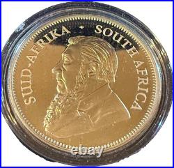 2019 Silver South Africa Proof Krugerrand 1 Oz Coin Box Coa
