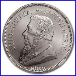 2019 South Africa 1 oz Silver Krugerrand MS-70 NGC (FR)