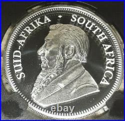2019 South Africa 1oz Silver. 999 Krugerrand NGC PF70 UC FDI Big 5 LION Privy