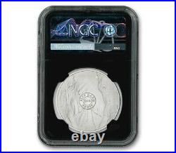 2019 South Africa 1oz Silver Big 5 Elephant NGC MS70 First Day of Issue