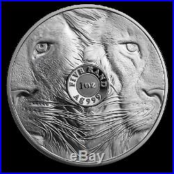 2019 South Africa 2-Coin Silver Big Five Lion Proof Set SKU#196462