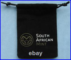 2019 South Africa 5 Rand Big Five Lion 1 oz Silver Proof with pouch (African Mint)