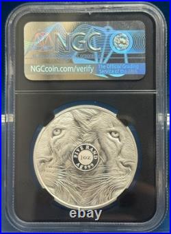 2019 South Africa BIG 5 S5R PF70 UCam 4 Coin Set (Lion, Elephant, Rhino, Buffalo)