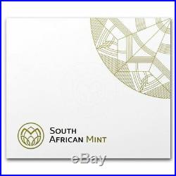 2019 South Africa Fine Silver Proof Krugerrand Coin Boxed Certificate New Issue
