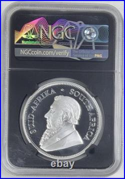 2019 South Africa Krugerrand 1 oz Silver NGC PF 70 UC First Releases Springbok