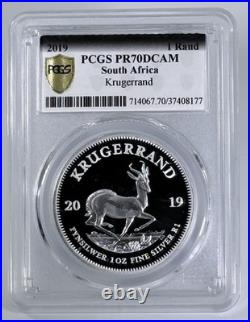 2019 South Africa Krugerrand One of the First 436 Struck PCGS PR70DCAM Tumi Tseh