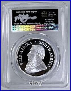 2019 South Africa Krugerrand One of the First 436 Struck PCGS PR70DCAM Tumi Tseh