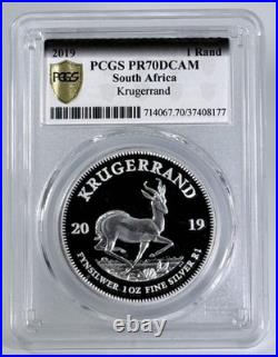 2019 South Africa Krugerrand One of the First 436 Struck PCGS PR70DCAM Tumi Tseh