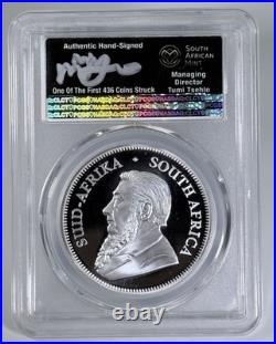 2019 South Africa Krugerrand One of the First 436 Struck PCGS PR70DCAM Tumi Tseh