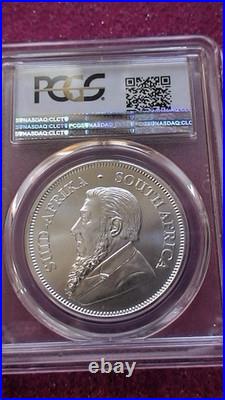 2019 South Africa Krugerrand PCGS MS70 First Strike. 999 Silver 1oz Coin