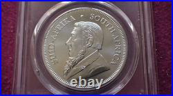 2019 South Africa Krugerrand PCGS MS70 First Strike. 999 Silver 1oz Coin