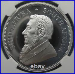 2019 South Africa Krugerrand Proof 1 oz Silver NGC PF 70 Ultra Cameo 1 Rand