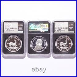 2019 South Africa Krugerrand Silver 1 Rand NGC Gem Proof Tumi Tsehlo