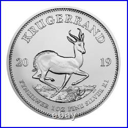 2019 South Africa Silver Krugerrand 1 oz 1 Rand BU