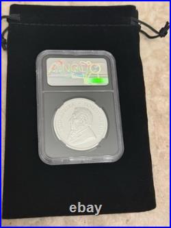2019 South Africa Silver Krugerrand Lion? Privy NGC PF69 Ultra Cameo TUMI SIG