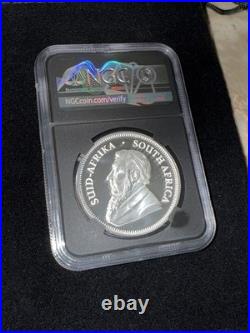 2019 South Africa Silver Krugerrand Lion? Privy NGC PF69 Ultra Cameo TUMI SIG