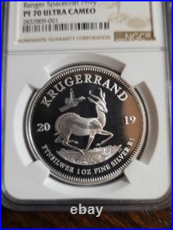 2019 South Africa Silver Krugerrand Ranger Spacecraft Privy POP 4