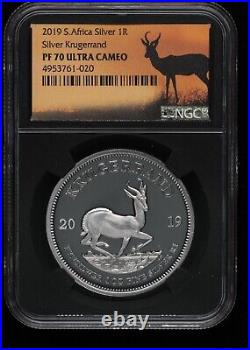 2019 South African Krugerrand NGC PF 70 Ultra Cameo