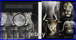2020 $1 South African Mint 1 oz Silver The Big 5 Leopard