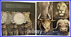 2020 $1 South African Mint 1 oz Silver The Big 5 Leopard