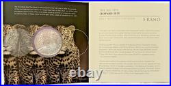 2020 $1 South African Mint 1 oz Silver The Big 5 Leopard