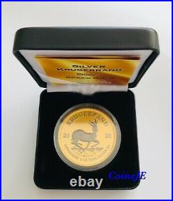 2020 1 oz. 999 South African Krugerrand Space Gold Colorised Silver Coin