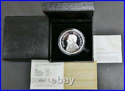 2020 2 oz South Africa Fine Silver Proof R2 Krugerrand Coin In OGP With COA