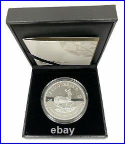 2020 2 oz South African Krugerrand Silver Proof Coin
