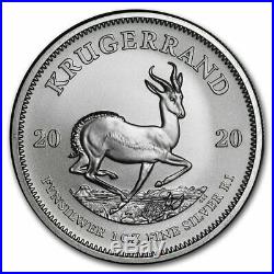 2020 500-Coin South Africa 1 oz Silver Krugerrand Monster Box SKU#204884
