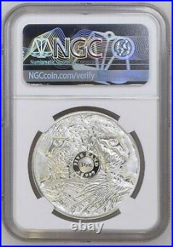 2020 BIG 5 LEOPARD PF 70 ngc SILVER PROOF 5 rand south africa FIRST RELEASES