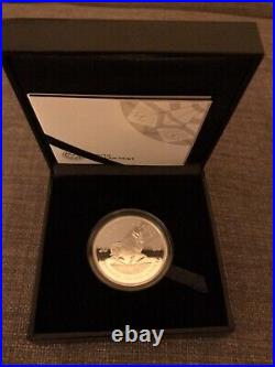 2020 Krugerrand Proof 1oz fine silver Coin Immaculate With All COA's
