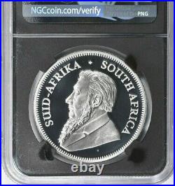 2020 South Africa 1 oz Silver Krugerrand NGC PF70UC First Day Production Tsehlo