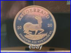 2020 South Africa 2 oz Silver Krugerrand NGC PF70 UCAM First 862 Struck FDOI