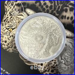 2020 South Africa 5 Rand 1 oz Silver Leopard The Big 5