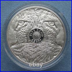 2020 South Africa 5 Rand Big Five Spotted Leopard 1 oz Silver Proof