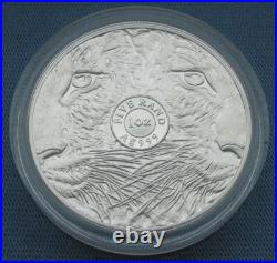 2020 South Africa 5 Rand Big Five Spotted Leopard 1 oz Silver Proof