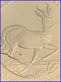 2020 South Africa Krugerrand Silver PROOF 1oz Coin PCGS PR70 DCAM -Pop 3RARITY