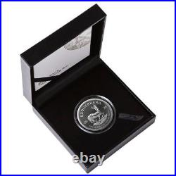 2020 South Africa Krugerrand Silver Proof 1oz Coin Box Coa Mintage 20,000