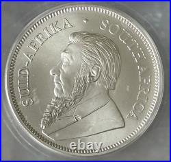 2020 South Africa Silver Krugerrand 1 Oz MS70 ICG 0.999 Fine Bullion Coin #152