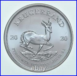 2020 South Africa Silver Krugerrand 1 Oz Silver