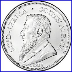 2020 South Africa Silver Krugerrand 1 oz 1 Rand BU 1 Roll Twenty Five 25 Coins