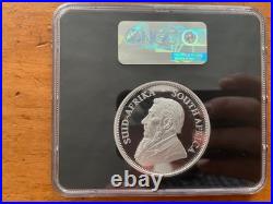 2020 South Africa Silver Krugerrand 2 oz 999 NGC PF69 UCAM